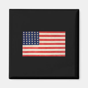 Usa-Flagge Basic Für Männer Frauen Und Kinder Us P Magnet
