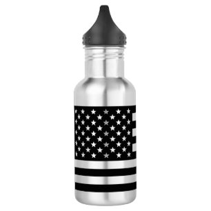USA-Flagge Black Edelstahlflasche
