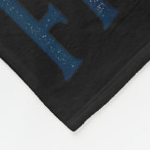 USA-Flagge Bogen Unordentlicher Dutt Mädchen Dom A Fleecedecke (Ecke)