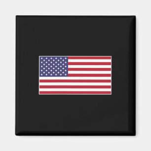 USA-Flagge Brust-Patch Sternenbanner Amerikanisch Magnet