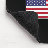 Usa-Flagge Brust-Patch Sternenbanner Amerikanisch Mousepad (Ecke)