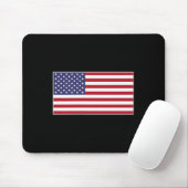 Usa-Flagge Brust-Patch Sternenbanner Amerikanisch Mousepad (Mit Mouse)