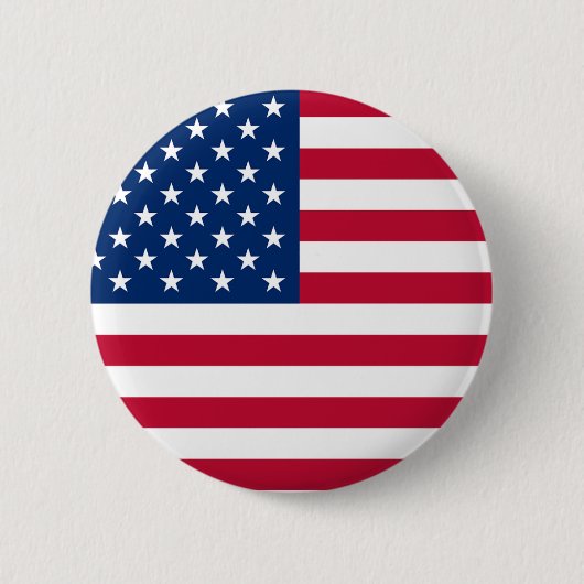 USA-Flagge Button (Vorderseite)