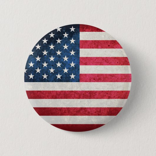 USA-Flagge Button (Vorderseite)