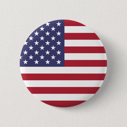 USA-Flagge Button (Vorderseite)
