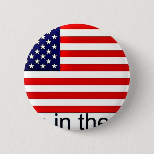 USA-Flagge Button (Vorderseite)