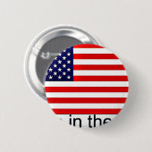 USA-Flagge Button (Vorne & Hinten)