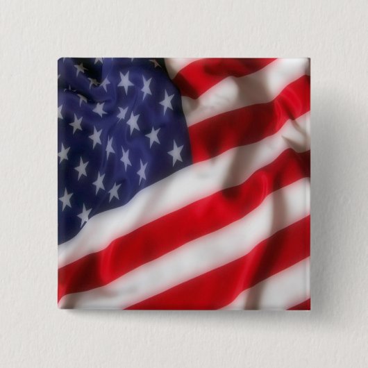 USA-Flagge Button (Vorderseite)