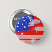 USA-Flagge Button (Vorne & Hinten)