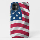 USA-Flagge Case-Mate iPhone Hülle (Rückseite)