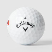 USA-Flagge, Custom Callaway Golfball (Logo)