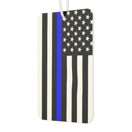 USA-Flagge Das Thin Blue Line-Thema Autolufterfrischer (Links)