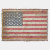 USA-Flagge Decke (Vorderseite)