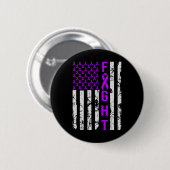 Usa-Flagge Distressed N Heimerheimer's Bewusstsein Button (Vorne & Hinten)