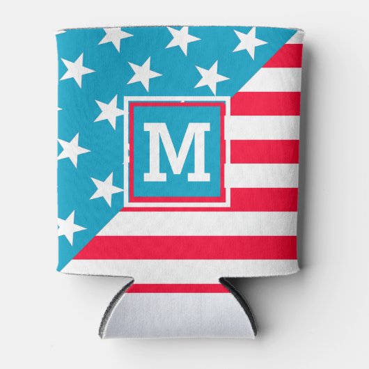 USA-Flagge Dosenkühler (Vorderseite)
