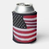 USA-Flagge Dosenkühler (Kanne Rückseite)