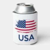 USA-Flagge Dosenkühler (Kanne Rückseite)
