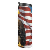 *~* USA Flagge EAGLE Patriotic Bold America AP16 Thermosbecher (Nach rechts gedreht)
