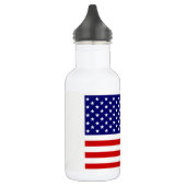 USA-Flagge Edelstahlflasche (Links)