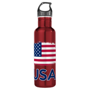 USA-Flagge Edelstahlflasche