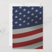USA-Flagge | Errungenschaften der Werbeaktion | Sc Einladung (Rückseite)