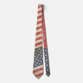 USA-Flagge, erschüttert Krawatte