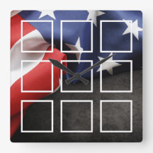 USA-Flagge Erstellen Sie Ihre individuelle FotoCol