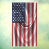 USA-Flagge Fensteraufkleber (Blatt 3)