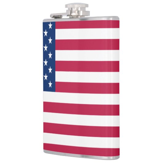 usa-Flagge Flachmann (Links)