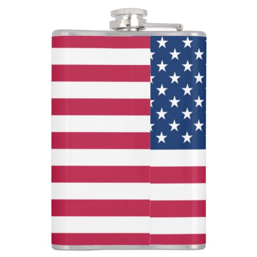 usa-Flagge Flachmann (Rückseite)