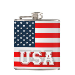 USA-Flagge Flachmann