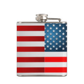 USA-Flagge Flachmann (Rückseite)