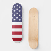 USA-Flagge, Flagge der USA Skateboard (Vorderseite)