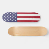 USA-Flagge, Flagge der USA Skateboard (Horizontal)