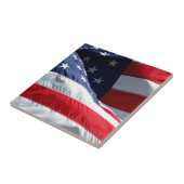 USA-Flagge Fliese (Seite)