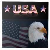 USA-Flagge Fliese (Vorderseite)