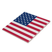 USA-Flagge Fliese (Seite)