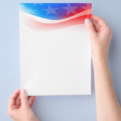 USA-Flagge Flyer (Hand)
