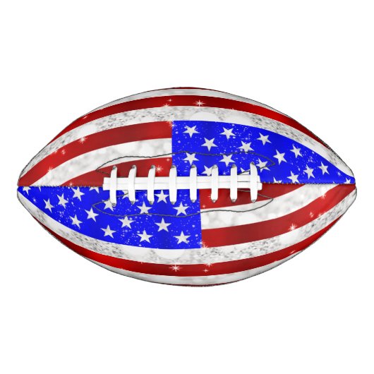 USA-Flagge Football (Vorderseite)