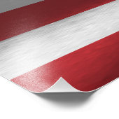 USA-Flagge Fotodruck (Ecke)