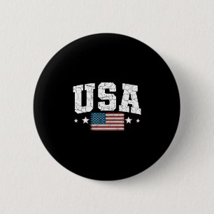 USA-Flagge Frauen Männer Kinder patriotische ameri Button