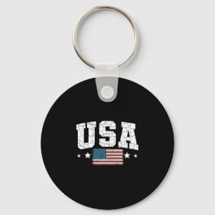 USA-Flagge Frauen Männer Kinder patriotische ameri Schlüsselanhänger