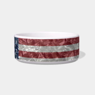 USA-Flagge - gekrümmt Napf