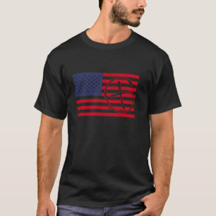 USA-Flagge-Geocacher-X-Symbol - Geocaching Geocach T-Shirt