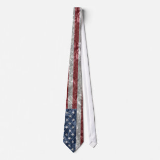 USA-Flagge - gepinkelt Krawatte