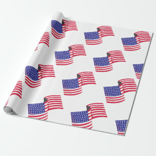USA-Flagge Geschenkpapier