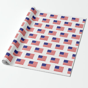 USA-Flagge Geschenkpapier