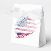USA-Flagge Geschenkschachtel (Vorderseite)