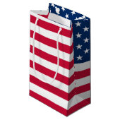 USA-Flagge Geschenktüten Kleine Geschenktüte (Vorderseite Schrägansicht)