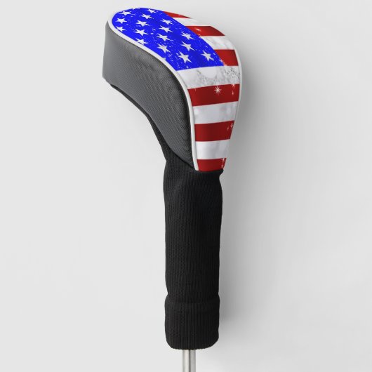 USA-Flagge Golf Headcover (angewinkelt)